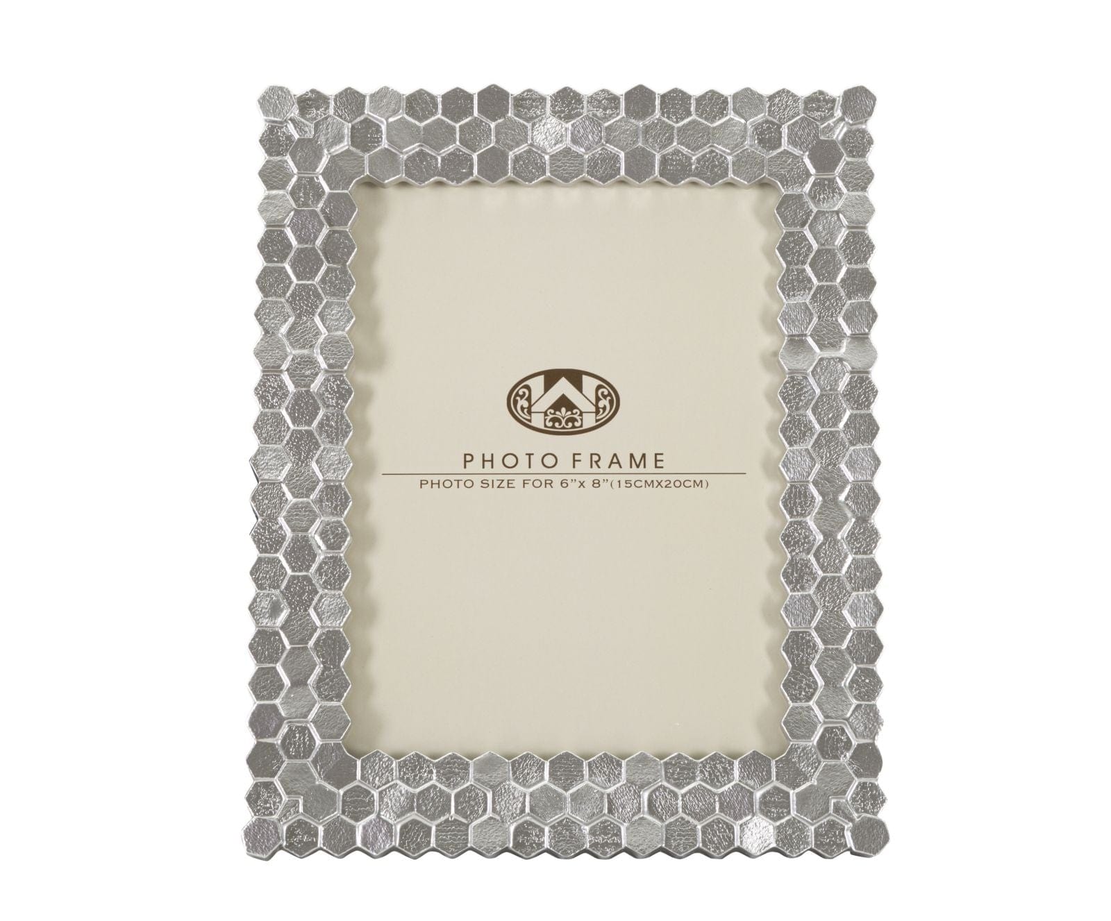 Rama foto decorativa din polirasina Silvy Small Argintiu, 20,5 x 25,8 cm (2)