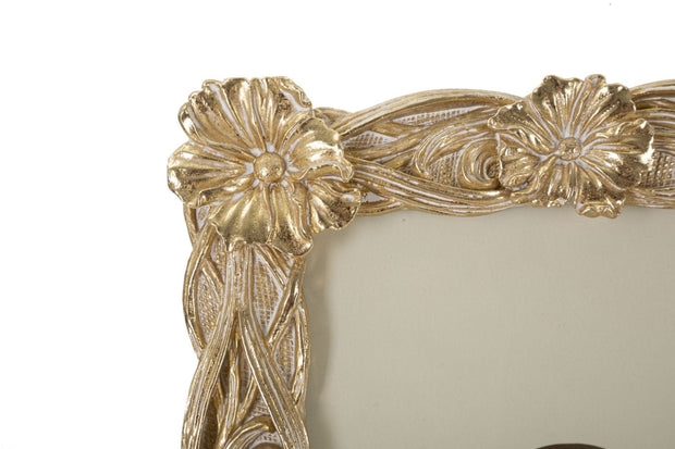 Rama foto decorativa din polirasina Twist Flo Small Auriu, 21,5 x 26,5 cm (4)