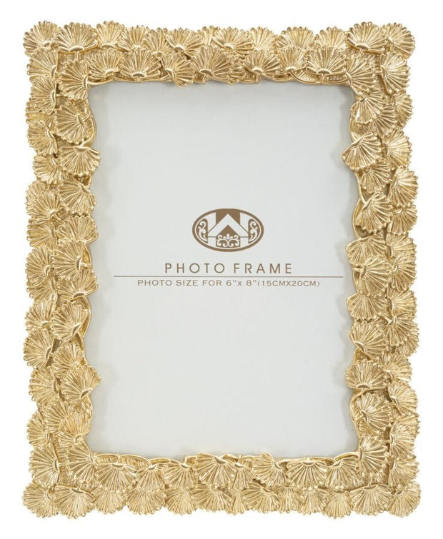 Rama foto decorativa din rasina, Tame Small Auriu, 20,2 x 25 cm (2)