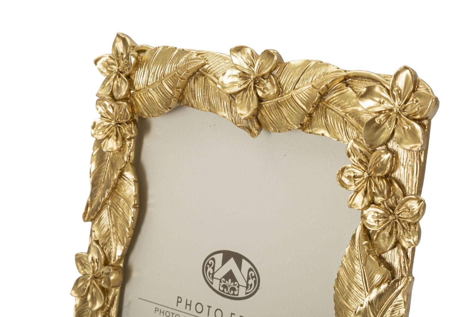 Rama foto decorativa din polirasina Leavy Small Auriu, 20,5 x 26 cm (3)