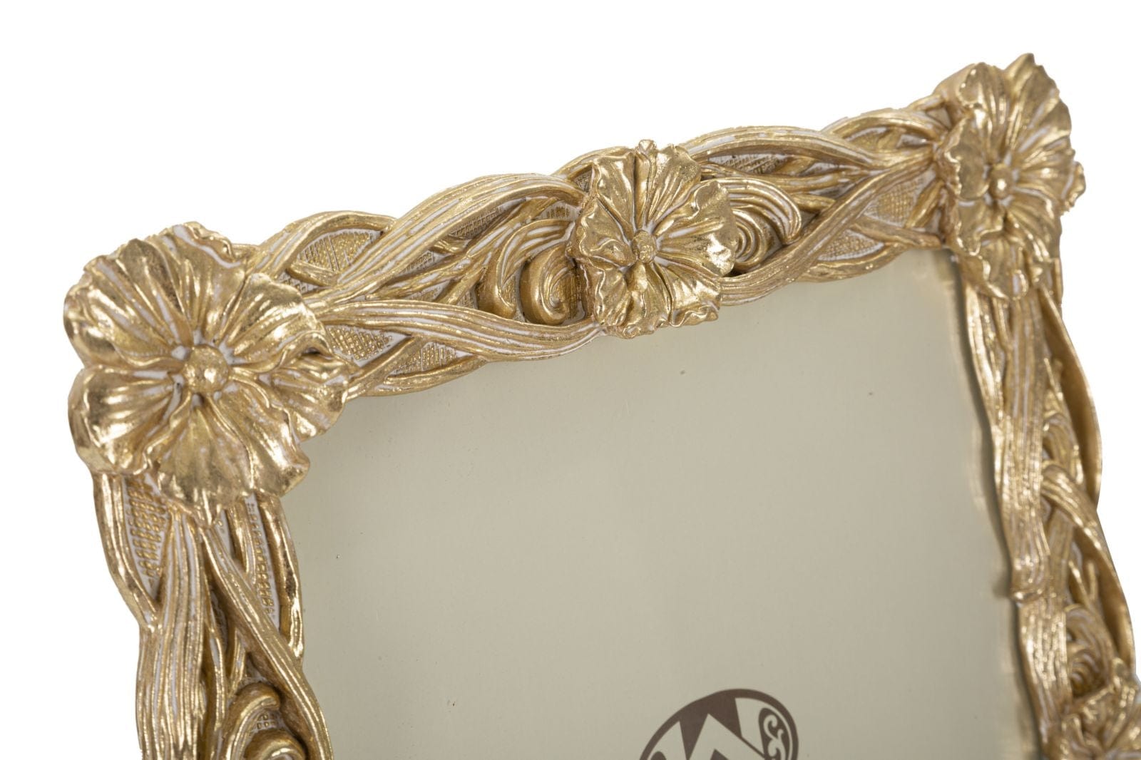Rama foto decorativa din polirasina Twist Flo Large Auriu, 26,6 x 31,3 cm (3)