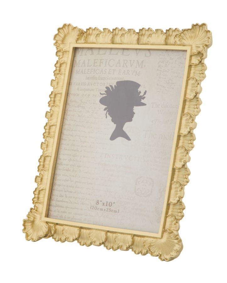 Rama foto decorativa din rasina Loff Large Auriu, 26,8 x 31,5 cm (1)