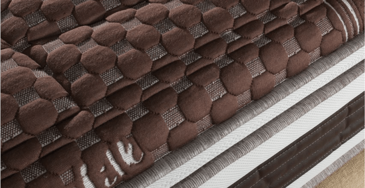Cadar Saltea Pocket Latex Chocolate, 1200 arcuri individuale