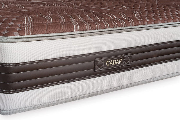 Cadar Saltea Pocket Memory Chocolate, 1200 arcuri individuale