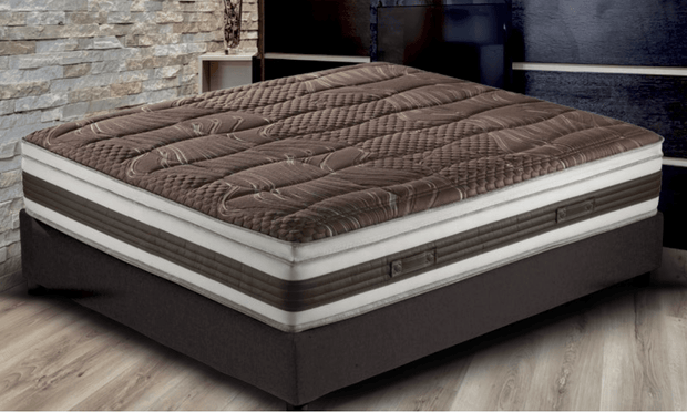 Cadar Saltea Pocket Memory Chocolate, 1200 arcuri individuale