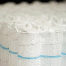 Cadar Saltea Pocket Memory Chocolate, 1200 arcuri individuale