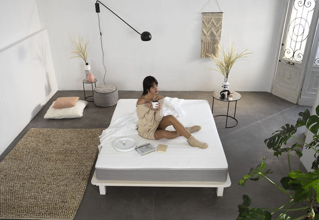 Cadar Saltea Sunset Memory, 20 cm Grosime, 6 cm spuma Memory, Husa Detasabila