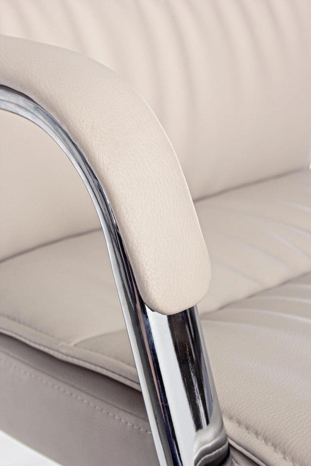 Scaun de birou directorial tapitat cu piele ecologica Qeensland, l50xA62xH114-124 cm (14)