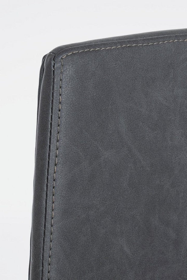 Scaun de birou ergonomic, tapitat cu piele ecologica Jamie Negru, l67xA58xH109-119 cm (5)