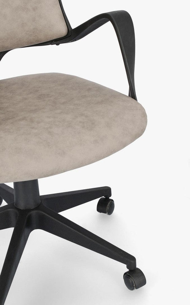 Scaun de birou ergonomic, tapitat cu stofa Bart Gri, l62xA62,5xH117,5-125,5 cm (5)