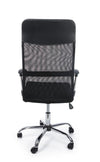 Scaun de birou ergonomic, tapitat cu stofa Dakar Negru, l48xA49xH114-124 cm (3)