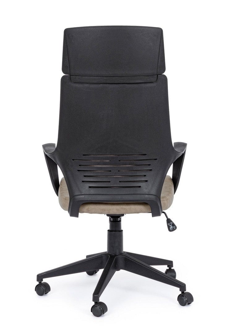 Scaun de birou ergonomic, tapitat cu stofa Damon Grej, l63xA63xH117-127 cm (3)