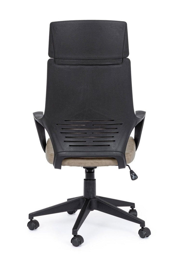 Scaun de birou ergonomic, tapitat cu stofa Damon Grej, l63xA63xH117-127 cm (3)