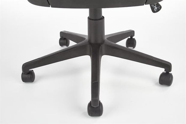 Scaun de birou ergonomic, tapitat cu stofa Dustine Gri Deschis / Negru, l64xA65xH104-115 cm (7)