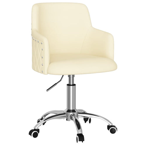 Scaun de birou tapitat cu stofa, Jacob, l55xA55xH80-92 cm & VDXL-JACOB