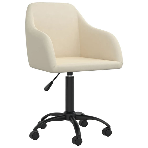 Scaun de birou tapitat cu stofa, Weston Velvet, l53xA51,5xH81-93 cm (9) & VDXL-WESTON