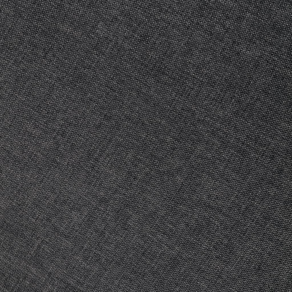 VidaXL Scaun de birou tapitat cu stofa, Xander Gri / Nuc, l59,5xA58xH66-74 cm