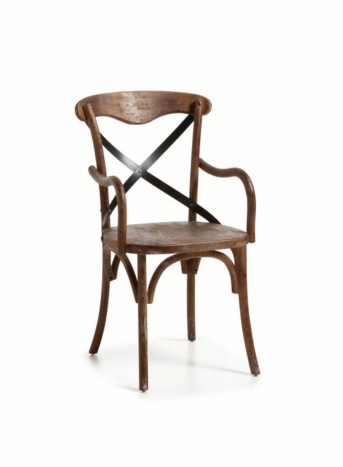 Scaun din lemn, Chicago Plus Stejar, l50xA43xH90 cm