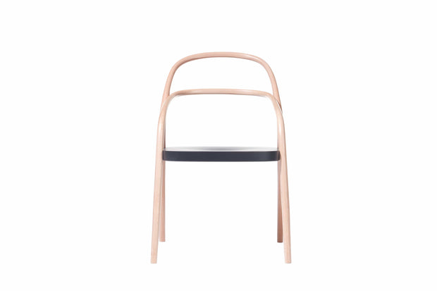 Scaun din lemn de fag 002 Natural / Black, l57xA56xH85 cm (7)