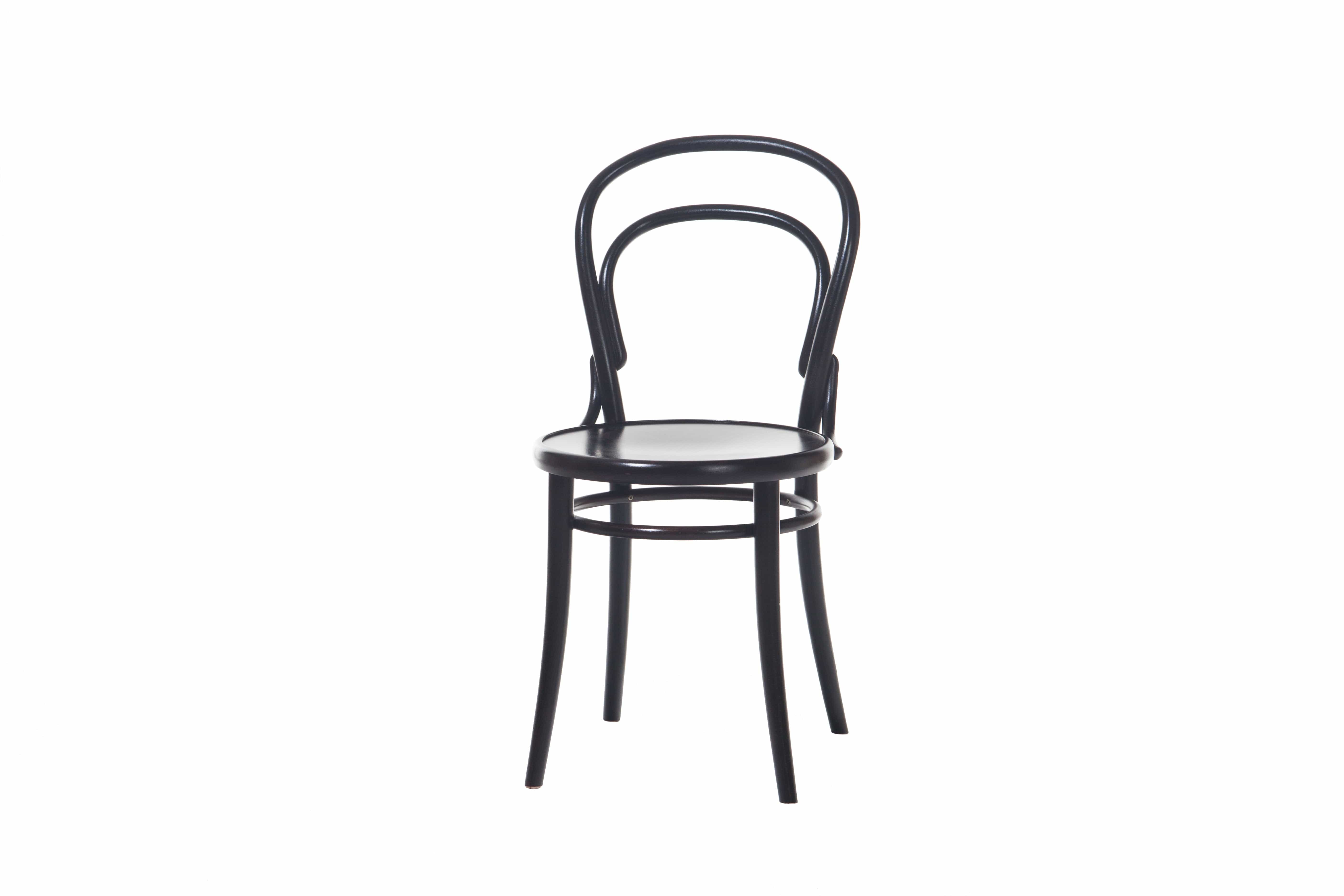 Scaun din lemn de fag 14 Simple Wenge, l41xA51,5xH84 cm