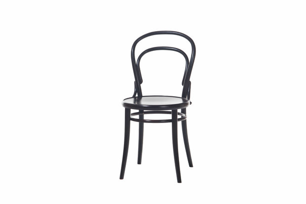 Scaun din lemn de fag 14 Simple Wenge, l41xA51,5xH84 cm