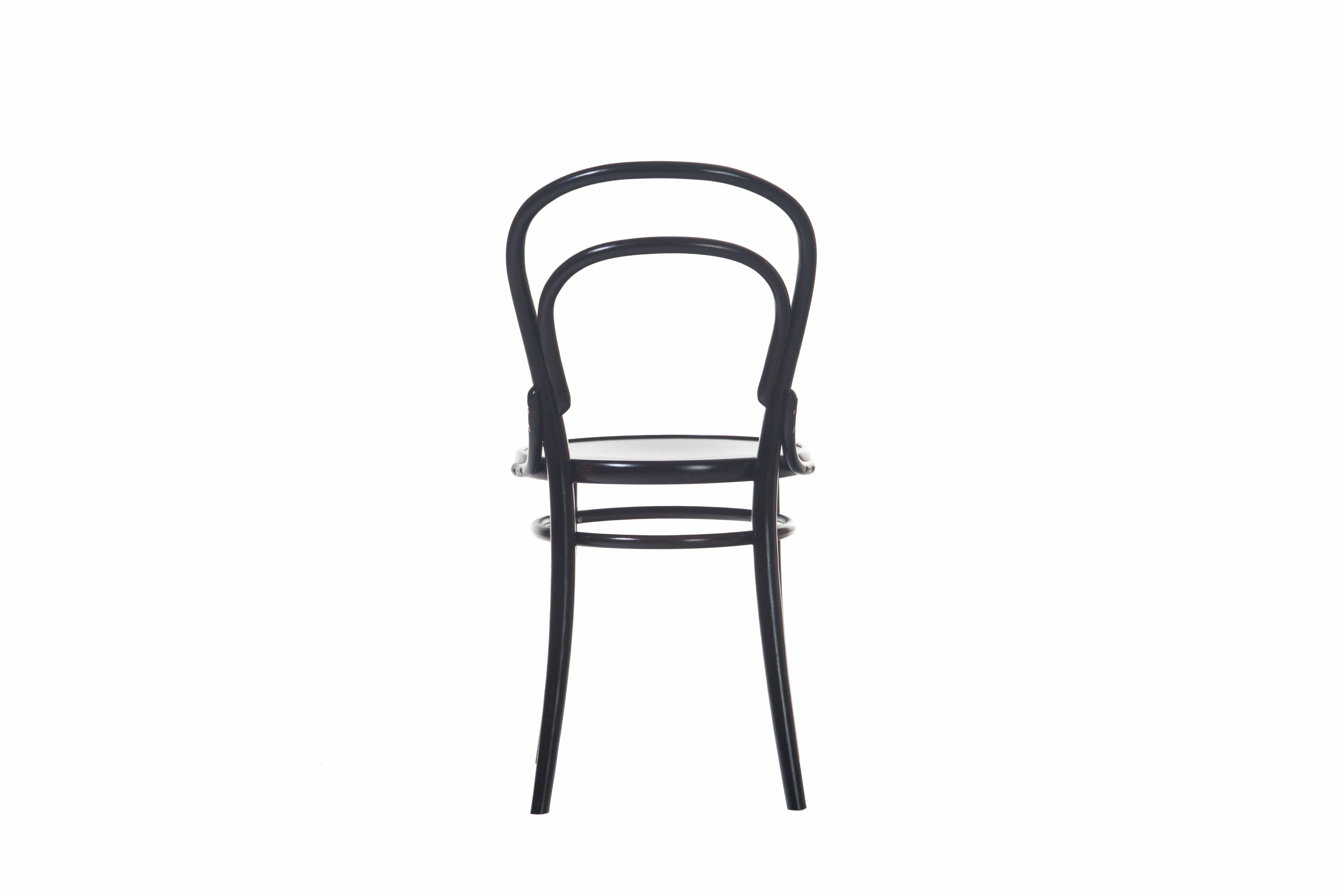 Scaun din lemn de fag 14 Simple Wenge, l41xA51,5xH84 cm (1)