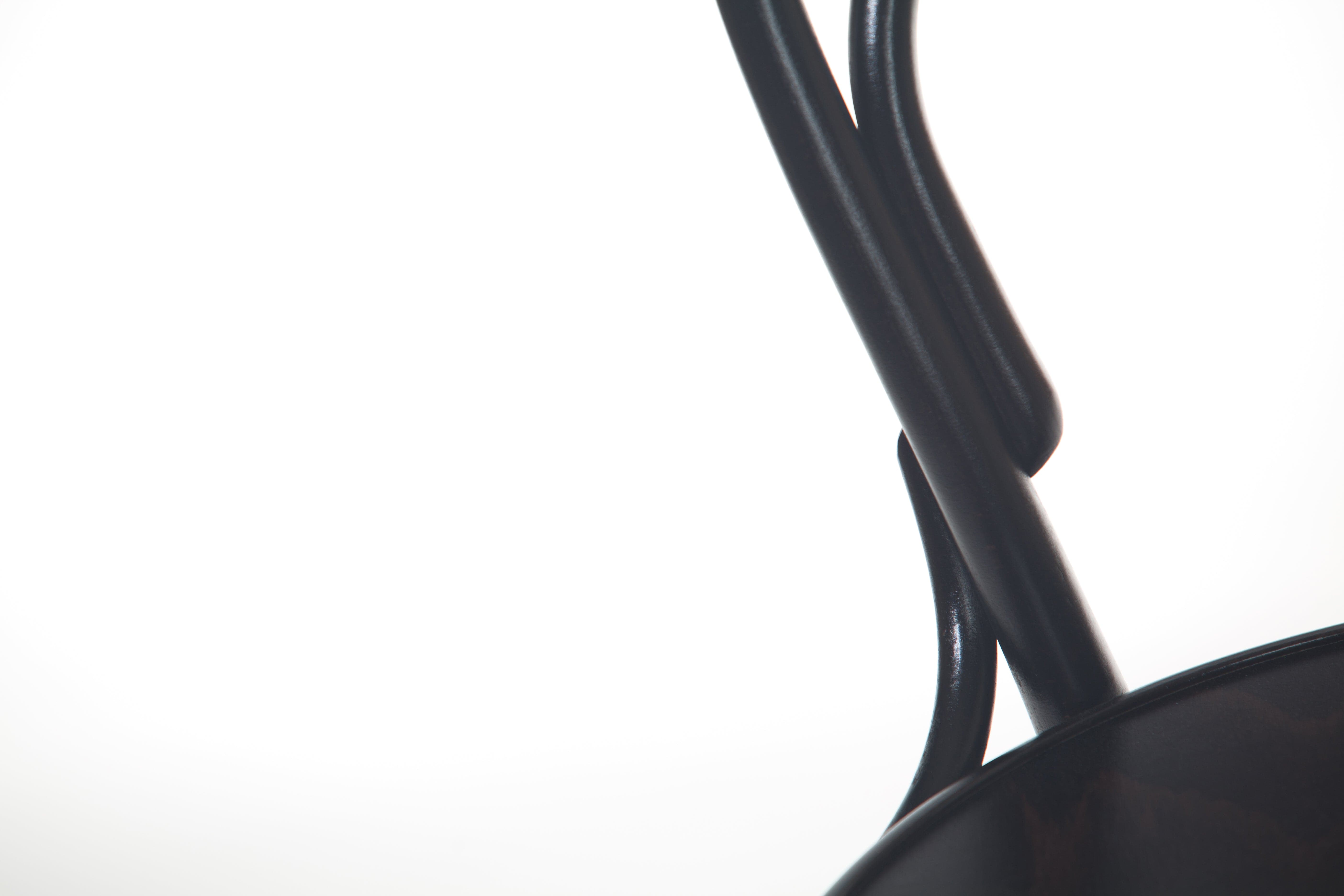 Scaun din lemn de fag 14 Simple Wenge, l41xA51,5xH84 cm (7)