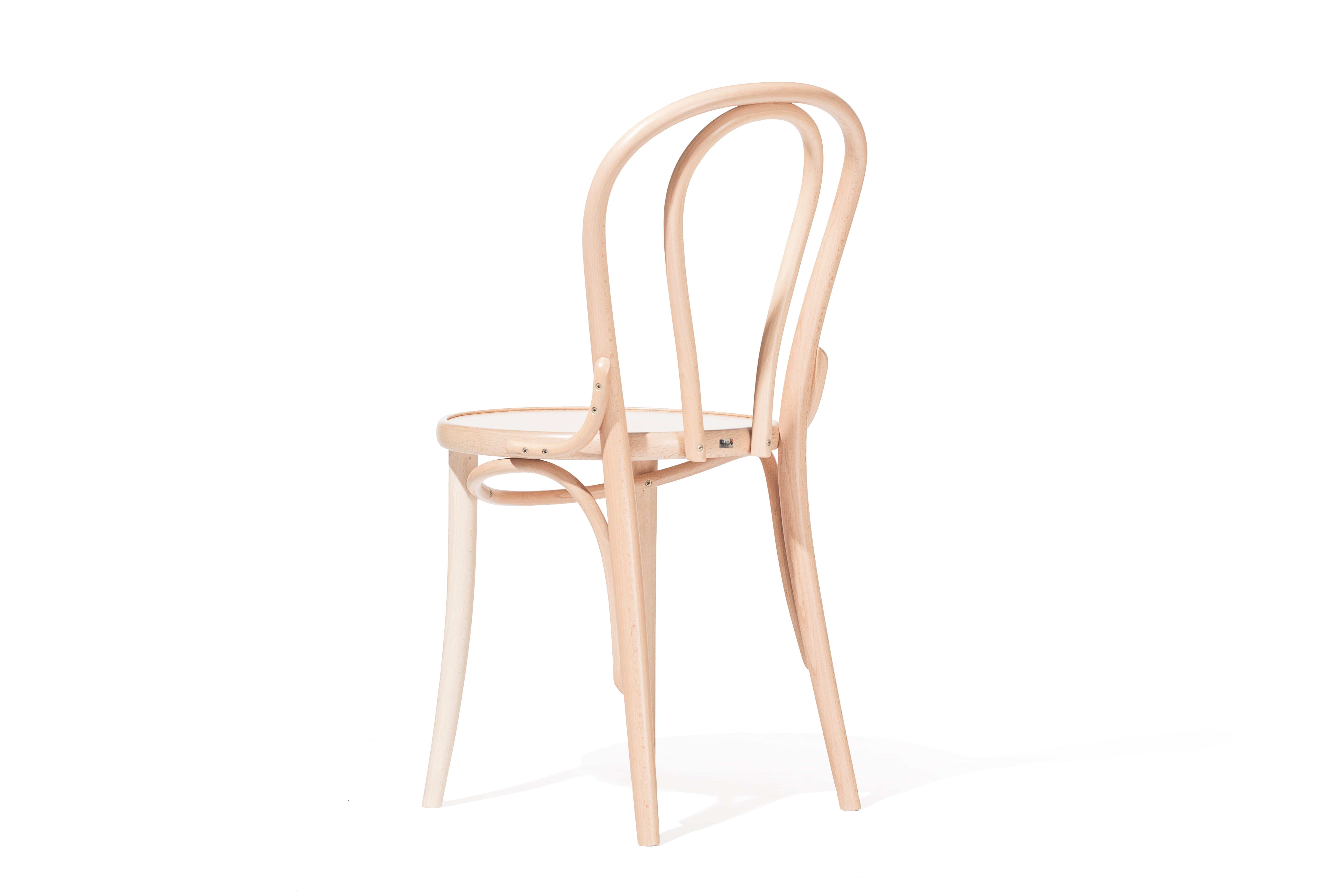 Scaun din lemn de fag 18 Natural, l41xA51,5xH84 cm (2)