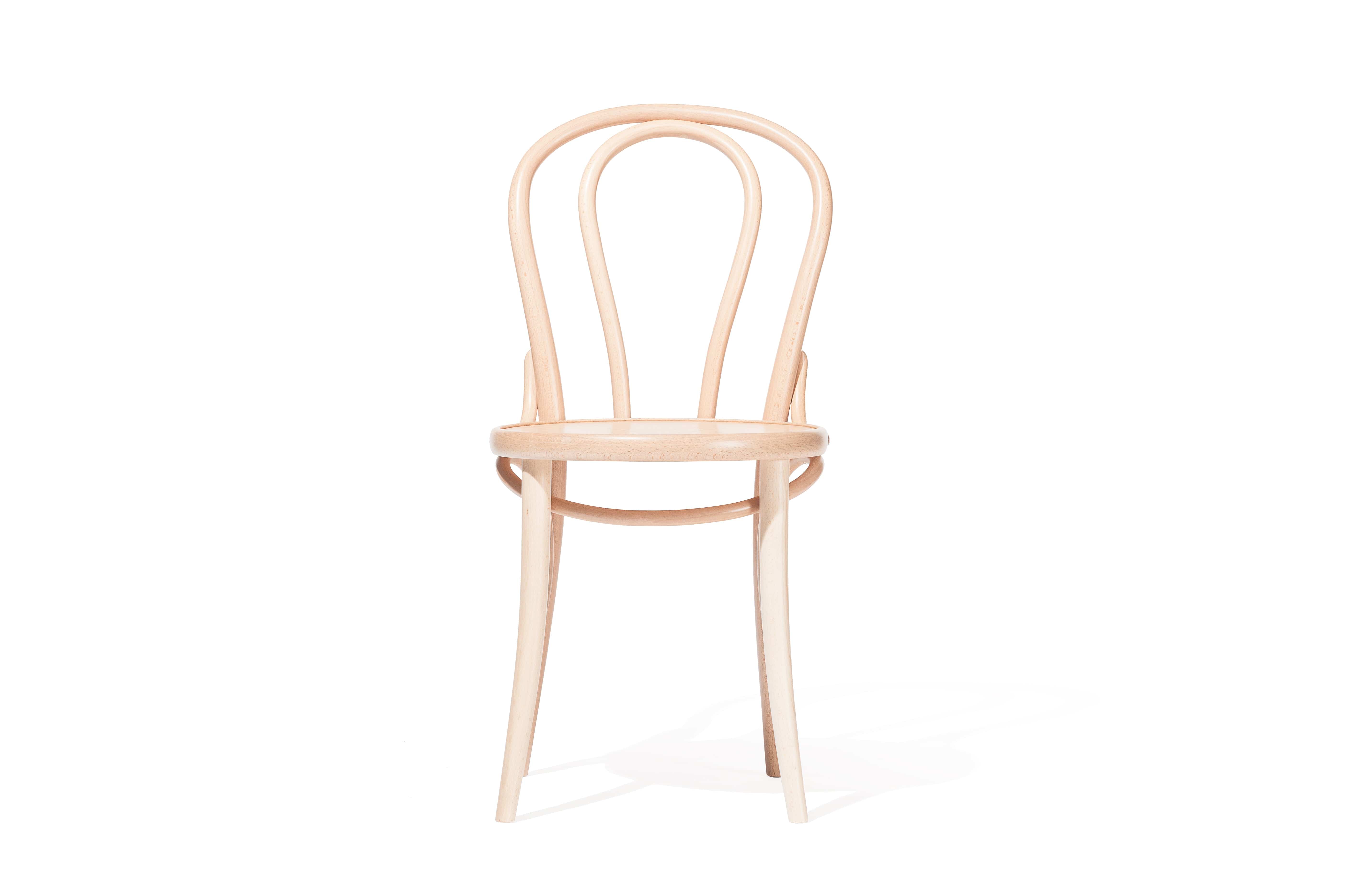 Scaun din lemn de fag 18 Natural, l41xA51,5xH84 cm (5)