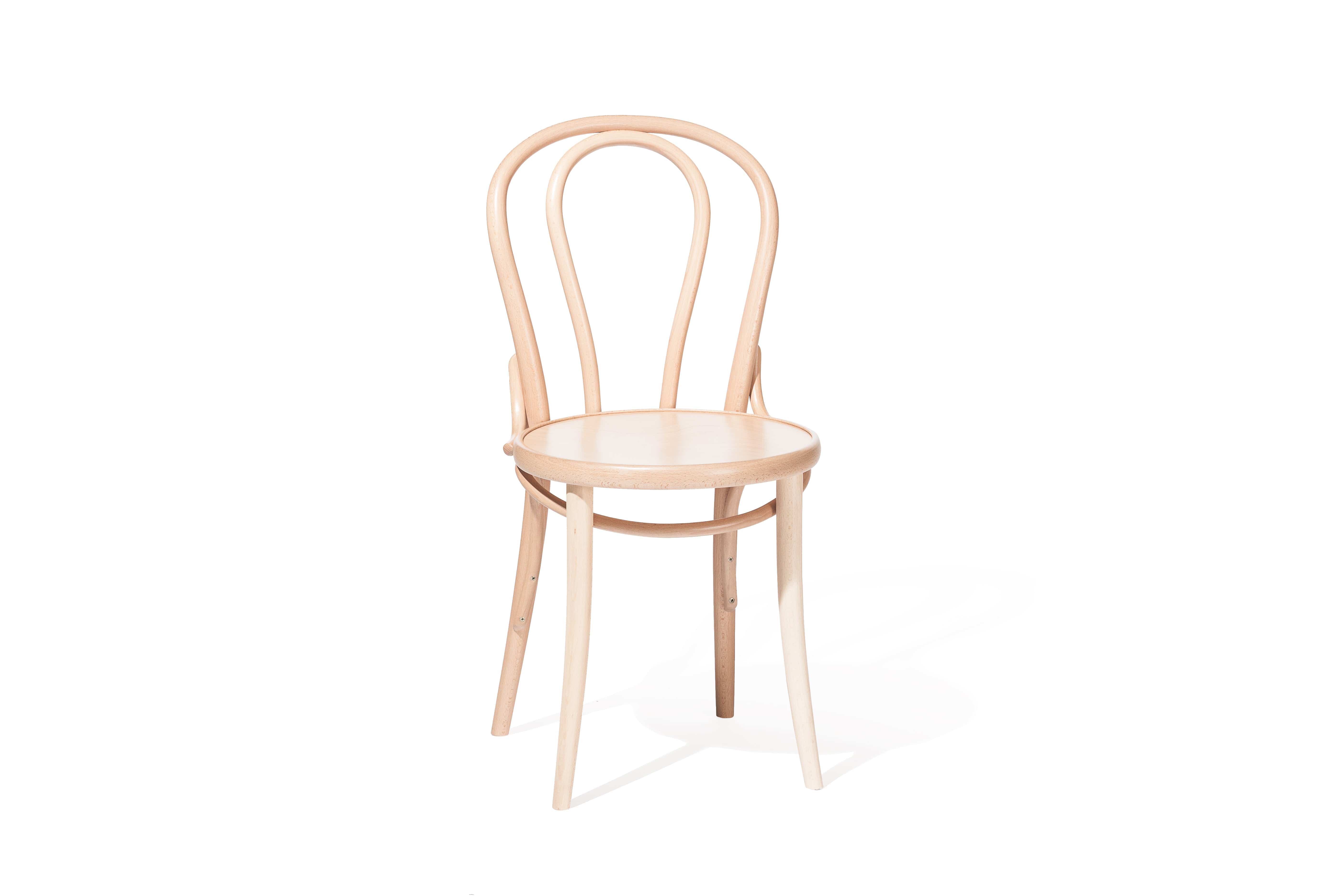 Scaun din lemn de fag 18 Natural, l41xA51,5xH84 cm (9)