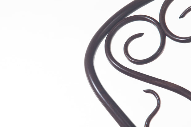 Scaun din lemn de fag Classic 04 Wenge, l41xA55xH87 cm (3)