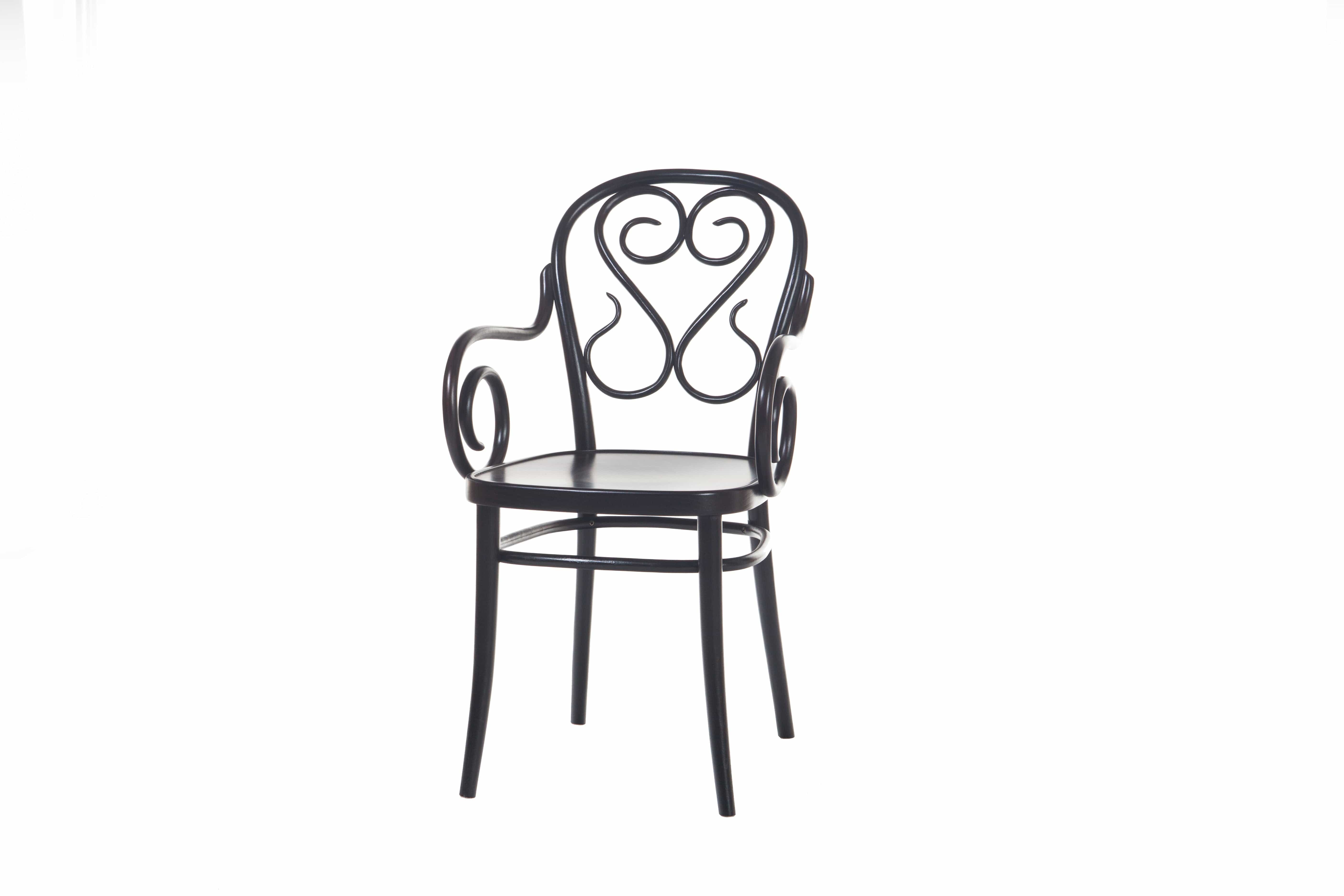 Scaun din lemn de fag Classic 04 Wenge, l51,5xA59xH87 cm