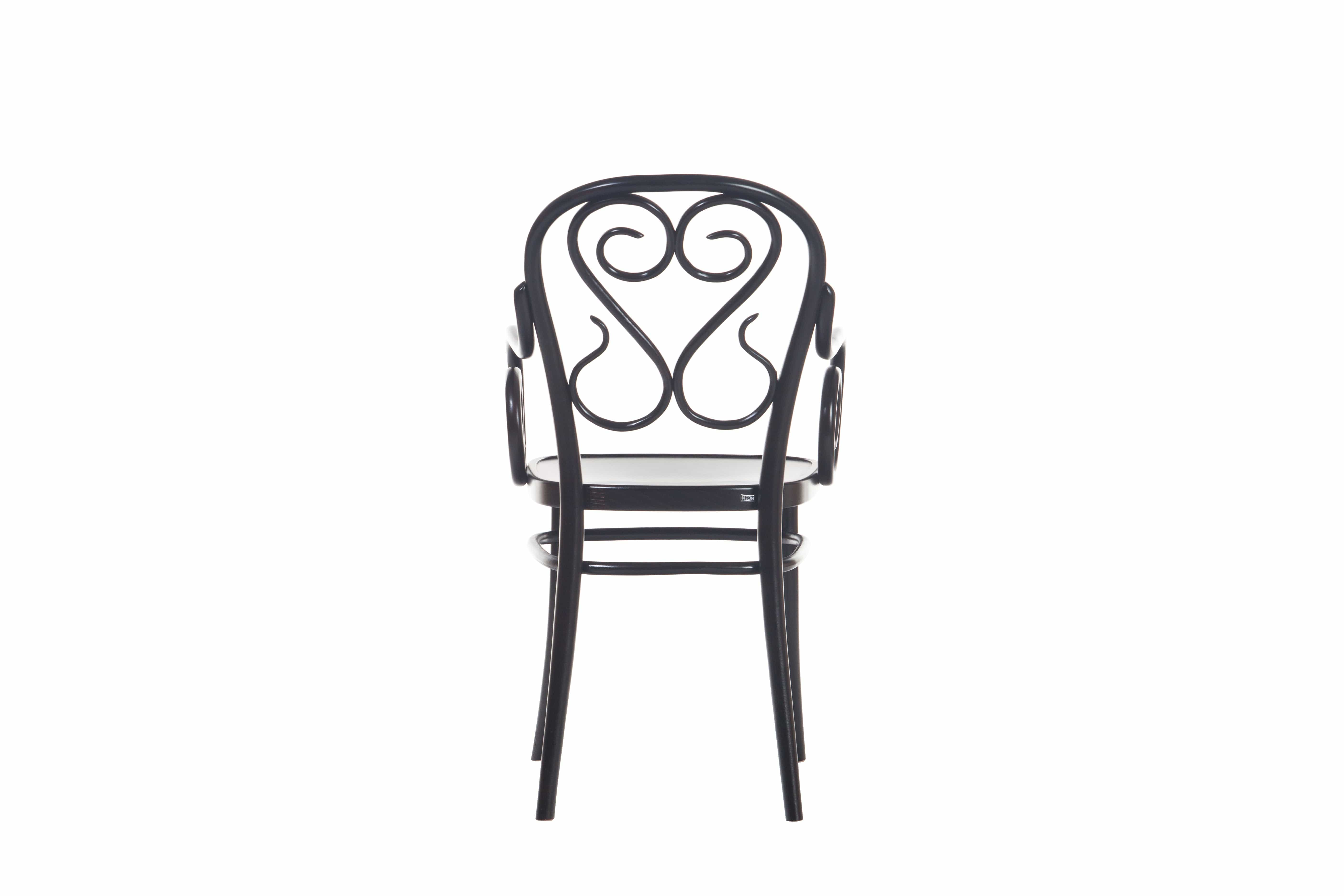 Scaun din lemn de fag Classic 04 Wenge, l51,5xA59xH87 cm (2)