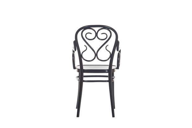 Scaun din lemn de fag Classic 04 Wenge, l51,5xA59xH87 cm (2)