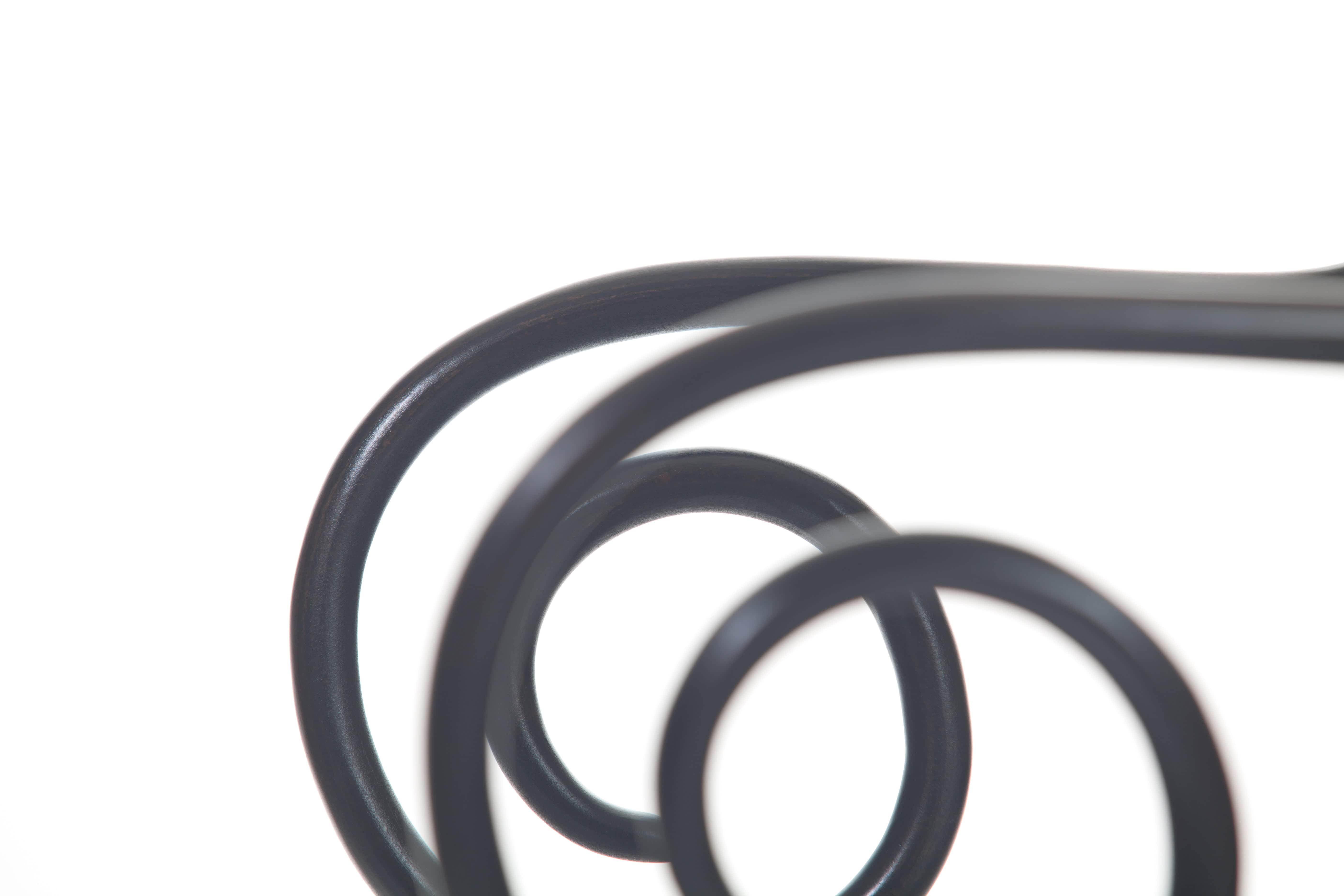 Scaun din lemn de fag Classic 04 Wenge, l51,5xA59xH87 cm (6)