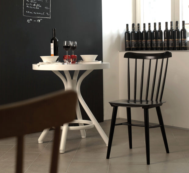 Scaun din lemn de fag Ironica Black, l44xA47,5xH84,5 cm (4)