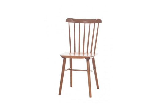 Scaun din lemn de fag Ironica Brown, l44xA47,5xH84,5 cm