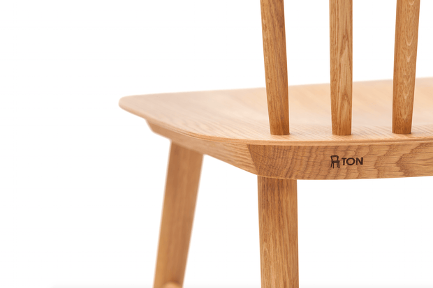 Scaun din lemn de fag Ironica Natural, l44xA47,5xH84,5 cm (1)