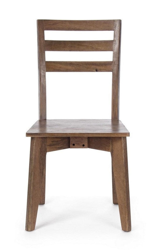 Scaun din lemn de mango, Emira Natural, l46xA52xH90 cm (2)