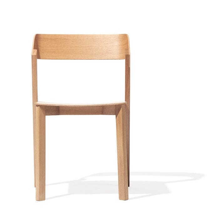 Scaun din lemn de stejar Merano II Natural, l43,6xA42xH79 cm (2)