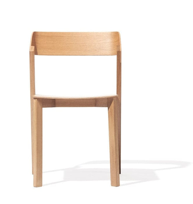 Scaun din lemn de stejar Merano II Natural, l43,6xA42xH79 cm (2)