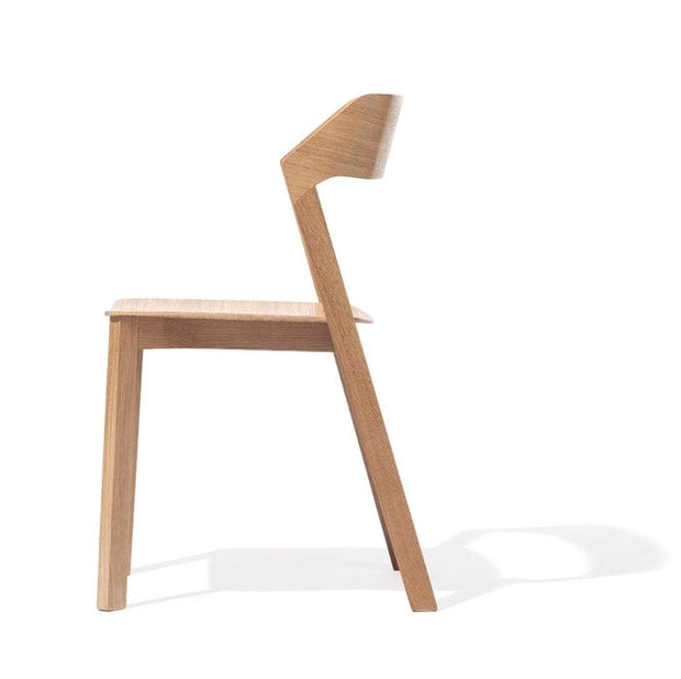 Scaun din lemn de stejar Merano II Natural, l43,6xA42xH79 cm (4)