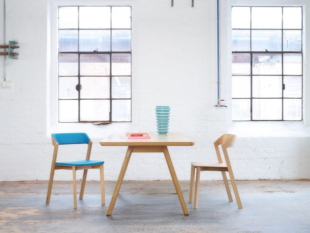 Scaun din lemn de stejar Merano II Natural, l43,6xA42xH79 cm (6)