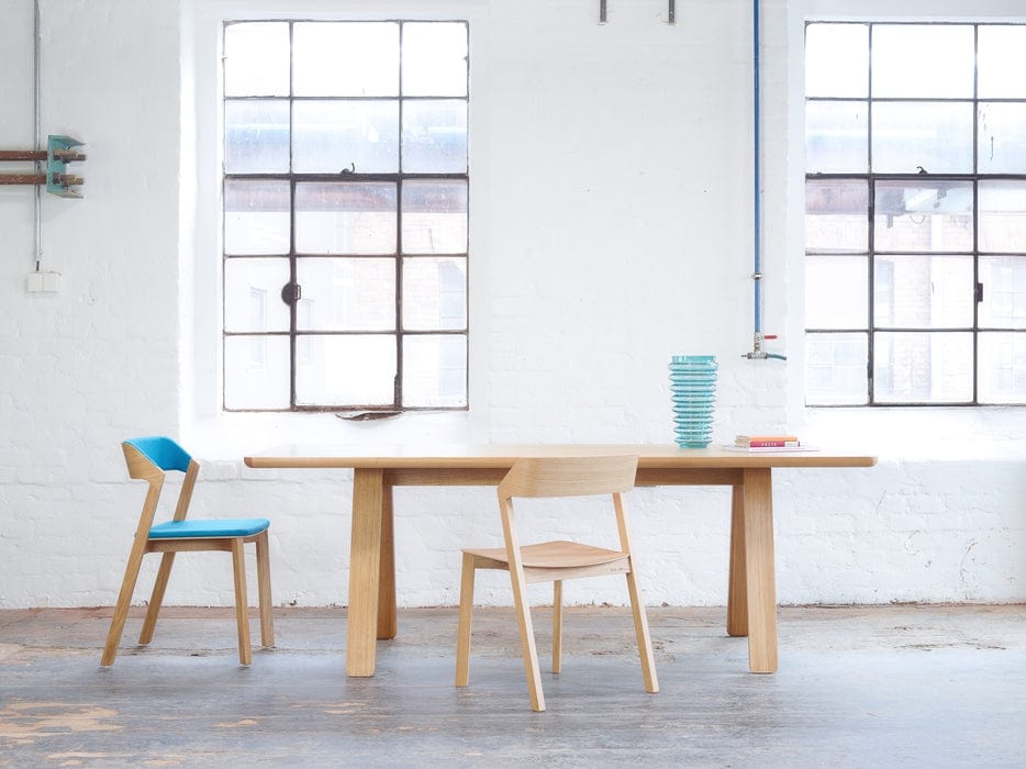 Scaun din lemn de stejar Merano II Natural, l43,6xA42xH79 cm (10)