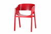 Scaun din lemn de stejar Merano Red, l47,5xA39xH78 cm