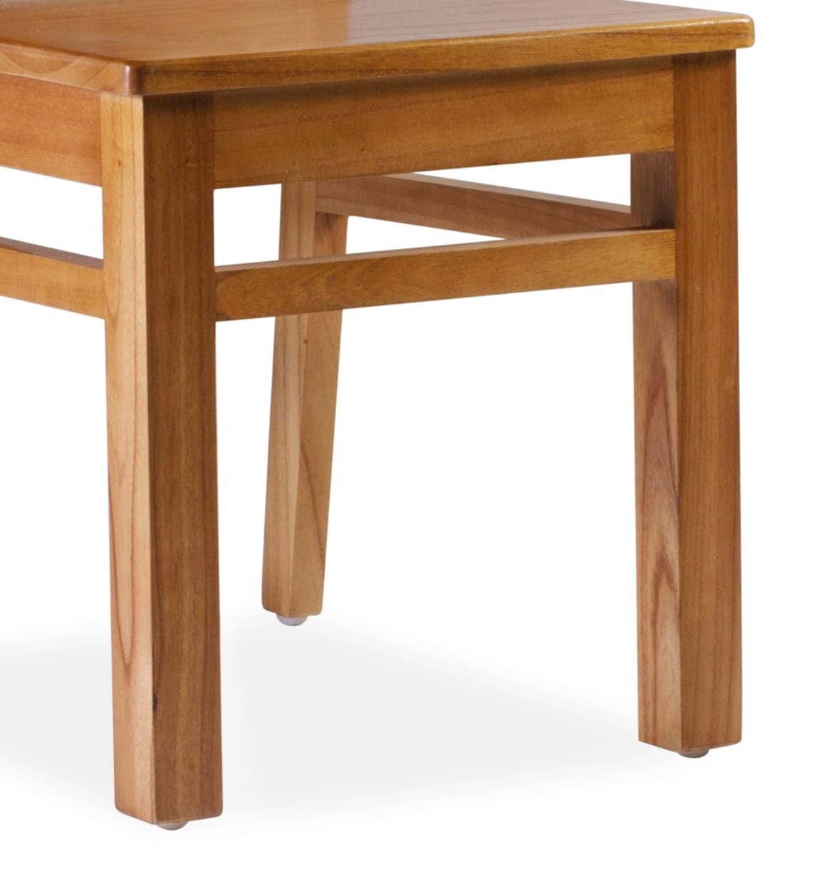 Scaun din lemn si furnir, Madhu Natural, l45xA55xH100 cm (2)