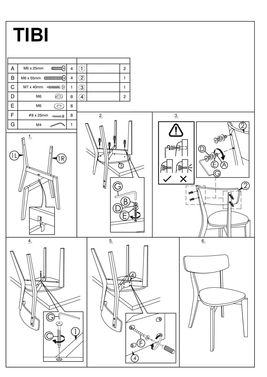 Signal Scaun din lemn si MDF, Tiberio Alb / Stejar White Wash, 46lxA43xH79 cm