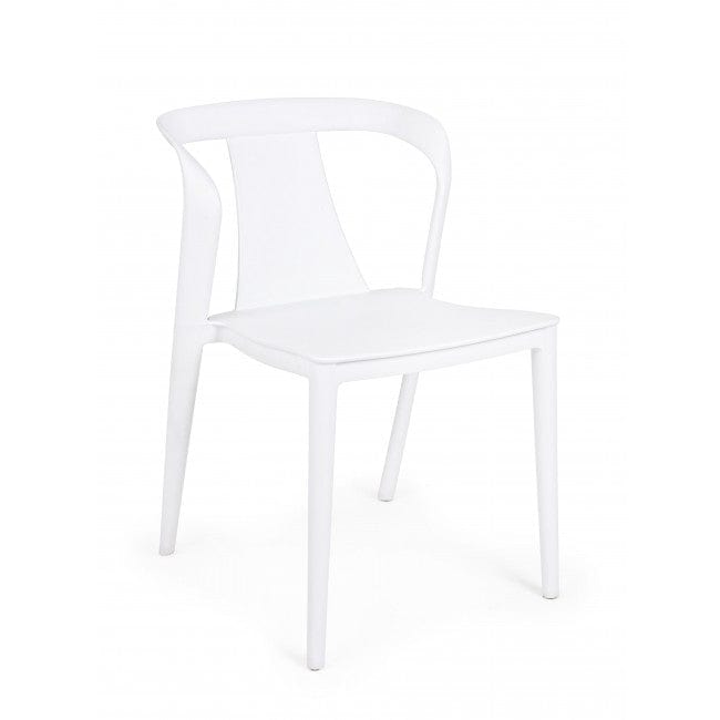 Scaun din plastic Alyssa Alb, l53xA51,5xH78 cm