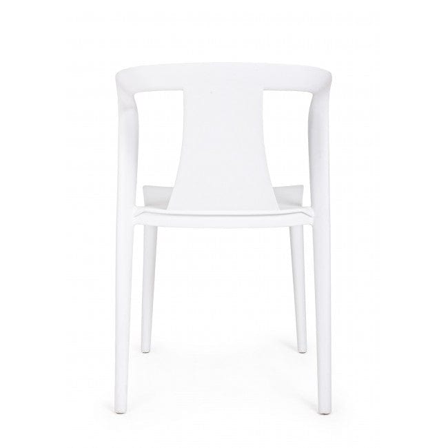 Scaun din plastic Alyssa Alb, l53xA51,5xH78 cm (2)