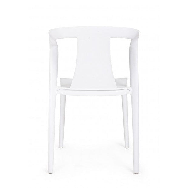 Scaun din plastic Alyssa Alb, l53xA51,5xH78 cm (2)